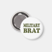 MILITÄRISCHE BRAT MAGNET (Vorderseite/Rückseite)