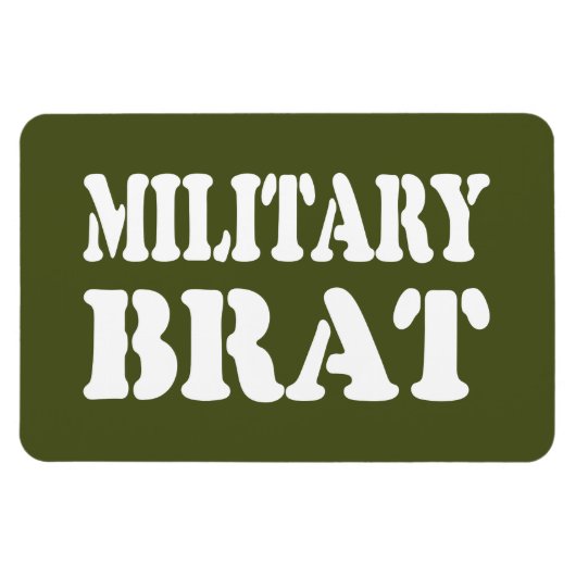 MILITÄRISCHE BRAT MAGNET (Horizontal)
