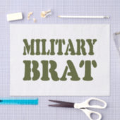 MILITÄRISCHE BRAT SEIDENPAPIER (Handwerk)