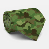 Militärische Camouflage 2 Krawatte (Gerollt)