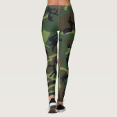 Militärische Camouflage der Camouflage-Armee Leggings (Rückseite)