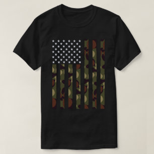 Militärische Camouflage der USA T-Shirt