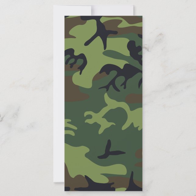Militärische Camouflage des grünen Waldes (Vorderseite)