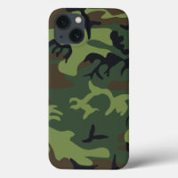 Militärische Camouflage des grünen Waldes