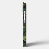 Militärische Camouflage des grünen Waldes Case-Mate iPhone Hülle (Rückseite / Links)