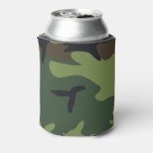 Militärische Camouflage des grünen Waldes Dosenkühler (Kanne Rückseite)