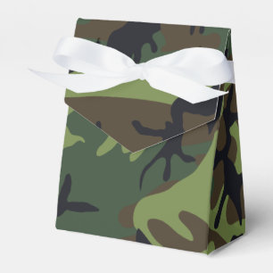 Militärische Camouflage des grünen Waldes Geschenkschachtel