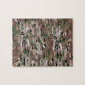Militärische Camouflage-Fabrik Puzzle (Horizontal)