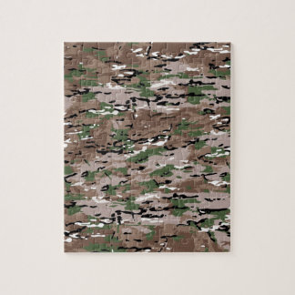 Militärische Camouflage-Fabrik Puzzle