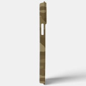 Militärische Camouflage Muster Wüstenbraun Case-Mate iPhone Hülle (Rückseite / Rechts)