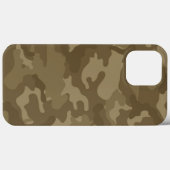 Militärische Camouflage Muster Wüstenbraun Case-Mate iPhone Hülle (Rückseite (Horizontal))
