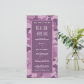 Militärische Camouflage Party Einladung (Stehend Vorderseite)