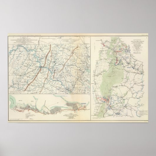 Militärische Deponien von Wash, Penn, Annapolis, N Poster (Vorne)