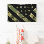 Militärische digitale Camouflage US-Flagge Banner (Insitu)