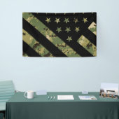Militärische digitale Camouflage US-Flagge Banner (Messeveranstaltung)