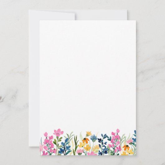 Militärische Ehefrau - benutzerdefinierter Downloa Einladung (Rückseite)