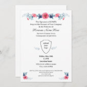 Militärische Ehefrau - Einladung herunterladen (Vorne/Hinten)