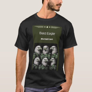 Militärische Einheit Bald Eagle T-Shirt