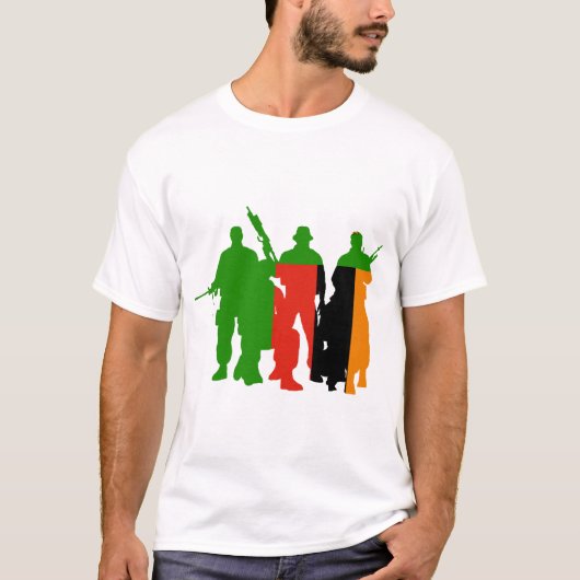 Militärische Einheiten Sambias T-Shirt (Vorderseite)