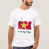 Militärische Einheiten von Surinam T-Shirt (Vorderseite)