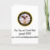 Militärische Einladung (Rückseite)