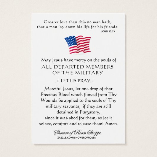 Militärische Erinnerung der USA Gedenkstätte relig (Rückseite)