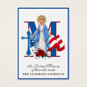 Militärische Erinnerung der USA Gedenkstätte relig (Vorderseite)