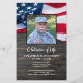 Militärische Feier des Programms "Leben" (Vorderseite)