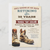 Militärische Frauen im Ruhestandsbau Einladung (Vorderseite)