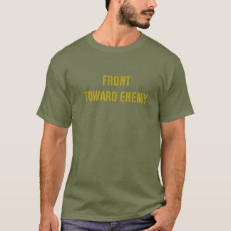 Militärische Front gegen den Feind gegrungener Kri T-Shirt