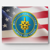 Militärische Geheimdienste Fotoplatte (Vorderseite)