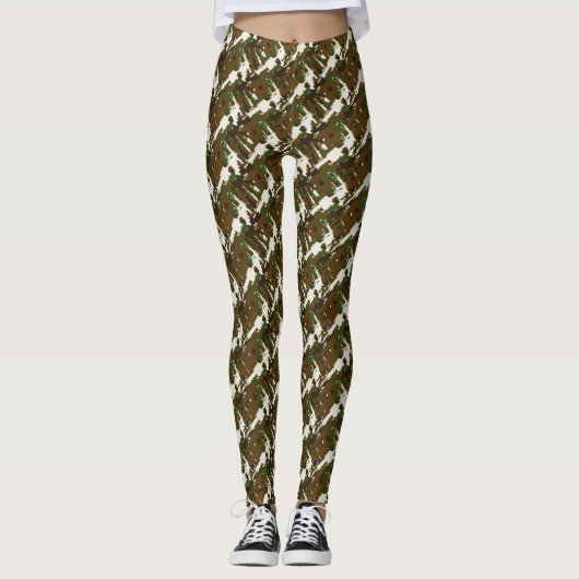Militärische GI Camouflage Gun Rifles Camouflage C Leggings (Vorderseite)