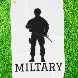 Militärische Golfgeschenke zum Vatertag Golfhandtuch
