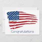 Militärische Gratulation an die Patriotische Ameri (Vorderseite)