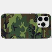 Militärische Green-Camouflage Case-Mate iPhone Hülle (Rückseite (Horizontal))