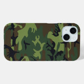 Militärische Green-Camouflage Case-Mate iPhone Hülle (Rückseite (Horizontal))