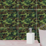 Militärische Green-Camouflage Fliese<br><div class="desc">Standard Military Green Camouflage Musterbild dieses Produkts Alle meine Geschäfte hier anzeigen https://bit.ly/SandyspiderStores</div>
