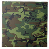 Militärische Green-Camouflage Fliese (Vorderseite)