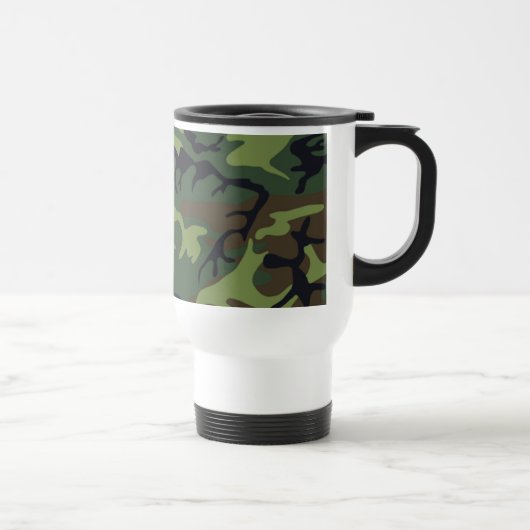 Militärische Green-Camouflage Reisebecher (Rechts)