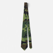 Militärische Green-Camouflage zwei Seiten Krawatte (Vorderseite)