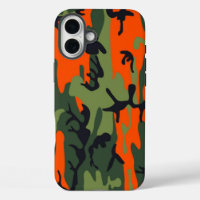 Militärische grüne Orange Camouflage Como Army Pri