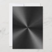 Militärische Heeressolidere, die das Party metalli Einladung (Rückseite)