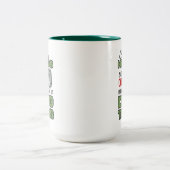 Militärische Helden-Kaffee-Tasse Zweifarbige Tasse (Mittel)