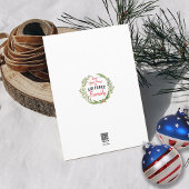 Militärische Heldenflugzeugfamilie frohe Weihnacht Karte