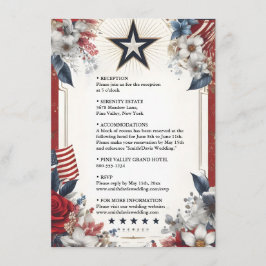 Militärische Hochzeit der Marine im Krieg der Mari Begleitkarte