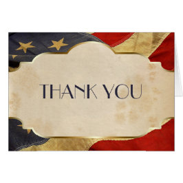 Militärische Hochzeit Patriotische Vintage Flagge