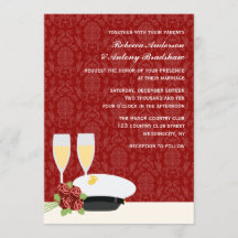 Militärische Hochzeitseinladungen