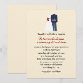 Militärische Hochzeitseinladungen Einladung (Vorne/Hinten)