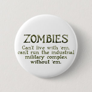 Militärische Industriekomplex Zombies Button