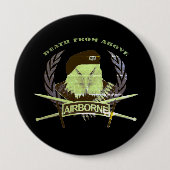 Militärische Insignien der Luftangriffeinheiten Button (Vorderseite)